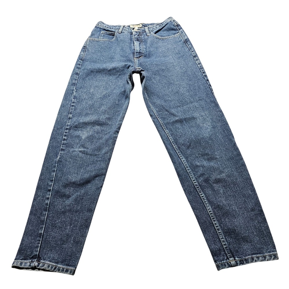 Vintage Guess Jeans 1050 RG Blue Denim Straight Leg Pants Mens 32 Made in USA